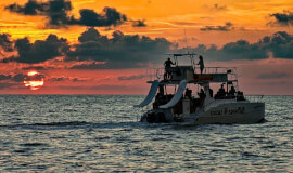 Private Catamaran Sunset Party Garza