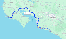Nosara To/From Manuel Antonio