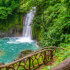 Rio Celeste Waterfall & Sloths