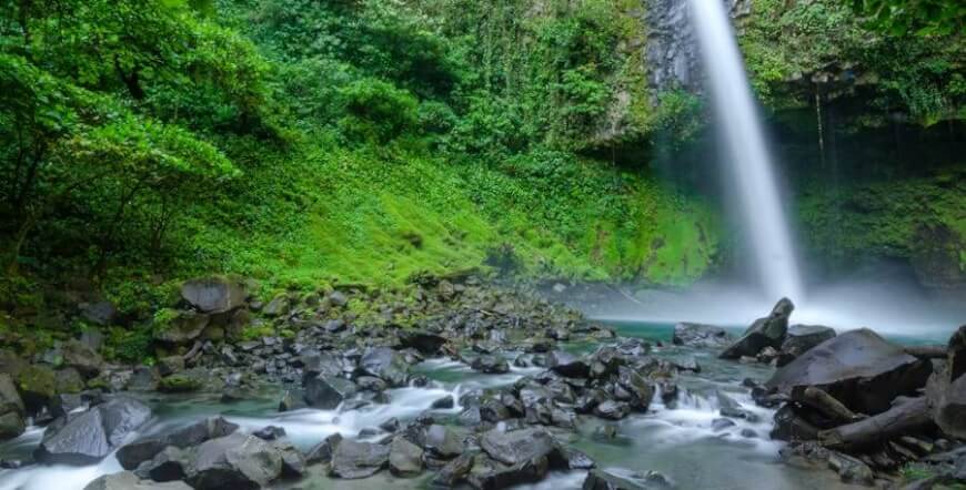 Waterfall & Sloths Arenal